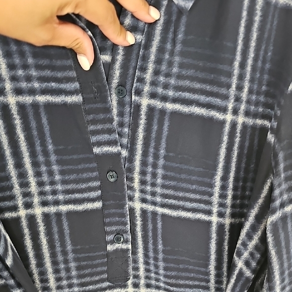 Club Monaco Black and White Plaid Dress - Picture 3 of 5